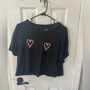 Pink by Victoria secret crop shirt